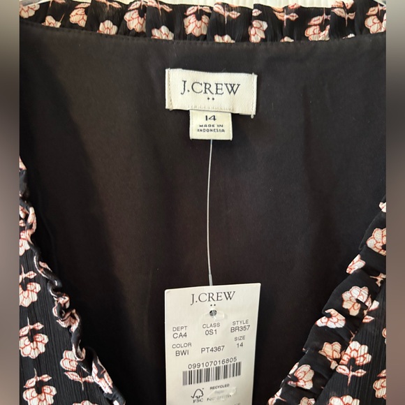J. Crew Dress Size 14 NWT - Picture 2 of 10